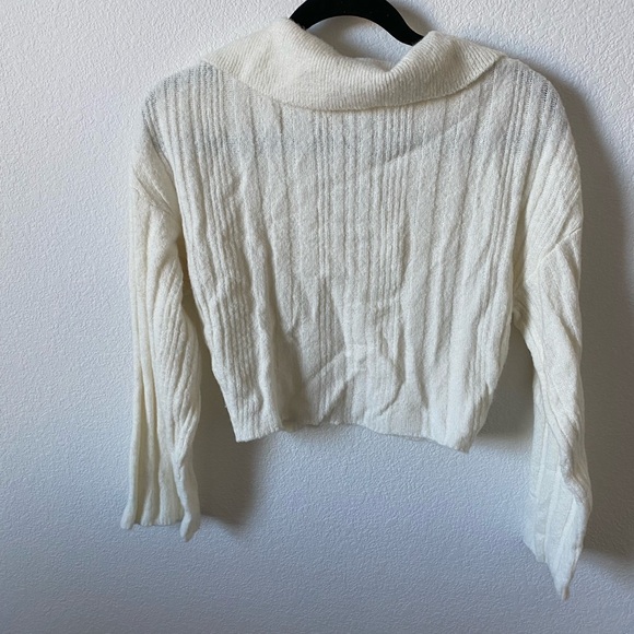 White Soft Sweater - Picture 3 of 3